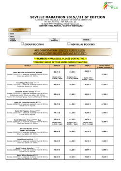 (141031 ACCOMMODATION FORM MARAT\323N 2015)