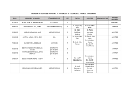 Doctorado en Salud P&uacute;blica y Animal