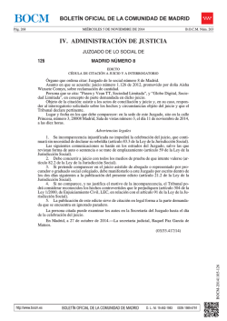 PDF (BOCM-20141105-126 -1 p&aacute;gs -75 Kbs) - Sede Electr&oacute;nica del