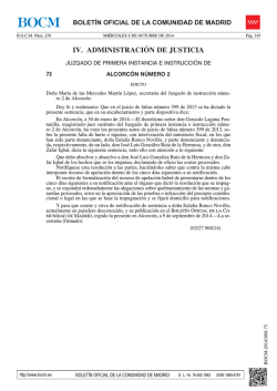 IV. ADMINISTRACI&Oacute;N DE JUSTICIA - Sede Electr&oacute;nica del Boletin