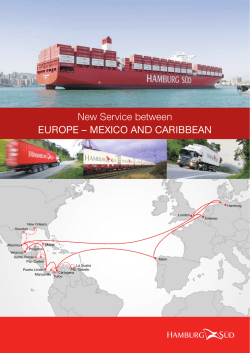 Costa Rica Service Flyer (PDF, 913 KB) - Hamburg S&uuml;d Liner Services