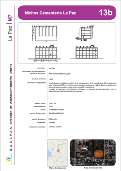 FICHA PROYECTO_ 13b- Nichos La Paz- - Comuna Canaria