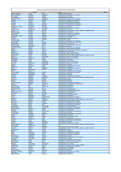 Rama de conocimiento: Ingenier&iacute;a y Arquitectura (09/10/2014) - Aneca