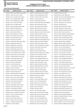 Facultad de Psicolog&iacute;a