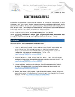 1. - Unidad de Gesti&oacute;n del Conocimiento en Salud