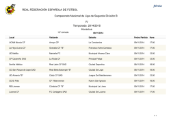 Jornada 12&ordf; del Campeonato Nacional de Segunda B, Grupo IV.