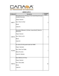 ANEXO LOTE 5 - Carasa