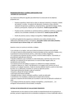 4&ordm; ESO Ampliaci&oacute;n Fis. y Qu&iacute;mica