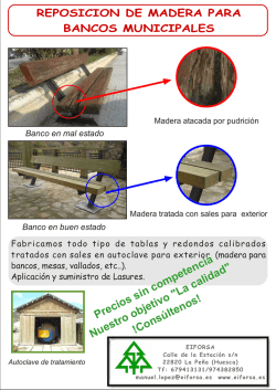 Precios sin competencia Nuestro objetivo La calidad - Eiforsa