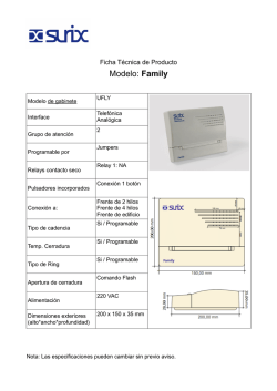 Modelo: Family - Surix