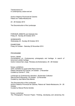 Transhumance III In contemporary culture and art - Forosur C&aacute;ceres