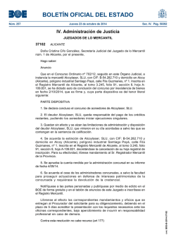 PDF (BOE-B-2014-37102 - 2 p&aacute;gs. - 157 KB ) - BOE.es
