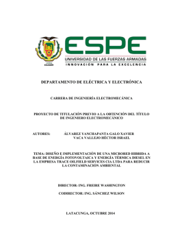 departamento de el&eacute;ctrica y electr&oacute;nica - Repositorio Digital ESPE
