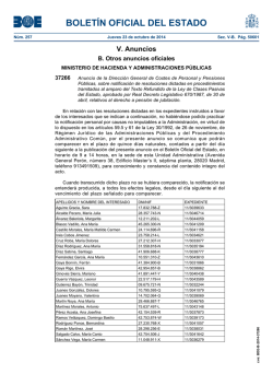 PDF (BOE-B-2014-37266 - 2 p&aacute;gs. - 176 KB ) - BOE.es