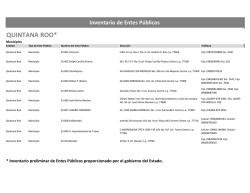 QUINTANA ROO* - conac