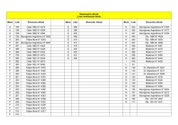 Lote Direcci&oacute;n oficial Lote Direcci&oacute;n oficial Lote Direcci&oacute;n oficial A