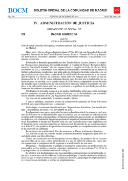 IV. ADMINISTRACI&Oacute;N DE JUSTICIA - Sede Electr&oacute;nica del Boletin