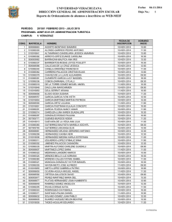 ADMT-03 V - Universidad Veracruzana