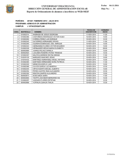 ADMI-03 J - Universidad Veracruzana