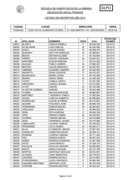 Posadas - Escuela de Suboficiales de la Armada