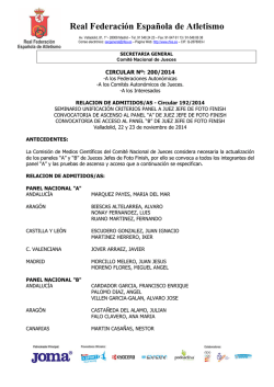 Real Federaci&oacute;n Espa&ntilde;ola de Atletismo