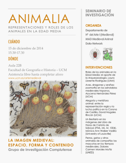 Animalia. Representaciones y roles de los animales en la Edad Media