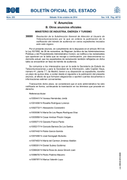 PDF (BOE-B-2014-36600 - 4 p&aacute;gs. - 179 KB ) - BOE.es