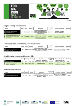 Curso - Ayuntamiento de Vitoria-Gasteiz
