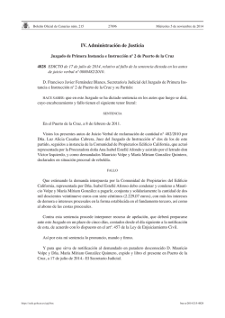 IV. Administraci&oacute;n de Justicia