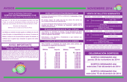 avisos octubre 2014 - LOTER&Iacute;A DE PUERTO RICO PAGINA OFICIAL