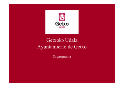 Organigrama - Getxo