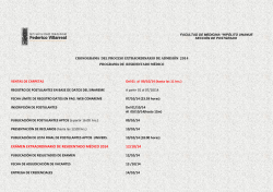 ex&aacute;men extraordinario de residentado m&eacute;dico 2014 12/10/14
