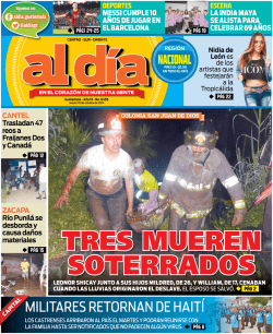 MILITARES RETORNAN DE HAIT&Iacute; - Al d&iacute;a