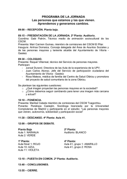 PROGRAMA DE LA JORNADA