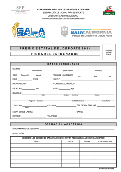 fichadelentrenadorpre mioestataldeldeporte 2 0 1 4 - indebc