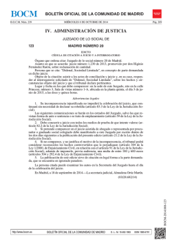 IV. ADMINISTRACI&Oacute;N DE JUSTICIA - Sede Electr&oacute;nica del Boletin