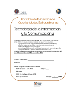 Portafolio de Evidencias de TIC II - Preparatoria 22