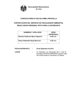 apto para entrevista cas 03-2014-mml-prohvilla