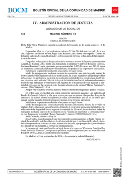 IV. ADMINISTRACI&Oacute;N DE JUSTICIA - Sede Electr&oacute;nica del Boletin