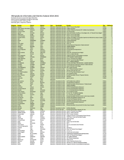 Resultados del examen presencial de l&oacute;gica mat&eacute;matica - Omidf.org