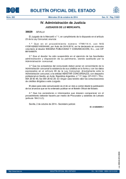PDF del anuncio - BOE.es