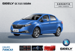 GC 515 SED&Aacute;N - Geely
