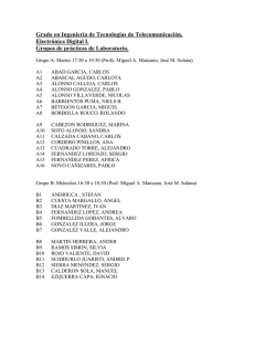 Grado en Ingenier&iacute;a de Tecnolog&iacute;as de Telecomunicaci&oacute;n