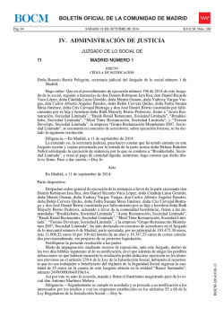 IV. ADMINISTRACI&Oacute;N DE JUSTICIA - Sede Electr&oacute;nica del Boletin