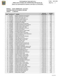 m&eacute;dico cirujano - Universidad Veracruzana