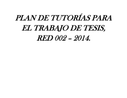 directores red de tesis 002 - 2014 - FCE - Universidad Estatal de