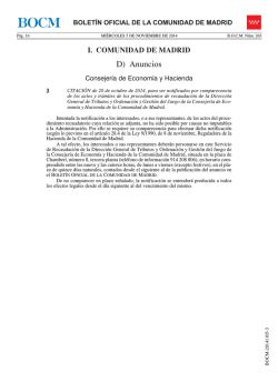 PDF (BOCM-20141105-3 -20 p&aacute;gs -332 Kbs) - Sede Electr&oacute;nica del