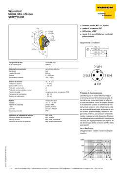 hoja de datos &uacute;nicos (espa&ntilde;ol) - TURCK