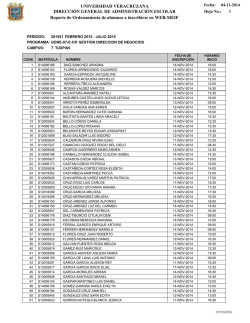 gesti&oacute;n y direcci&oacute;n de negocios - Universidad Veracruzana
