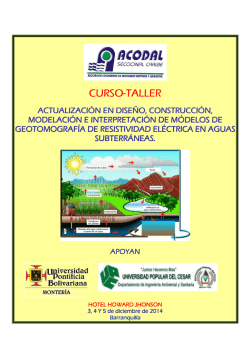 CURSO-TALLER - Acodal